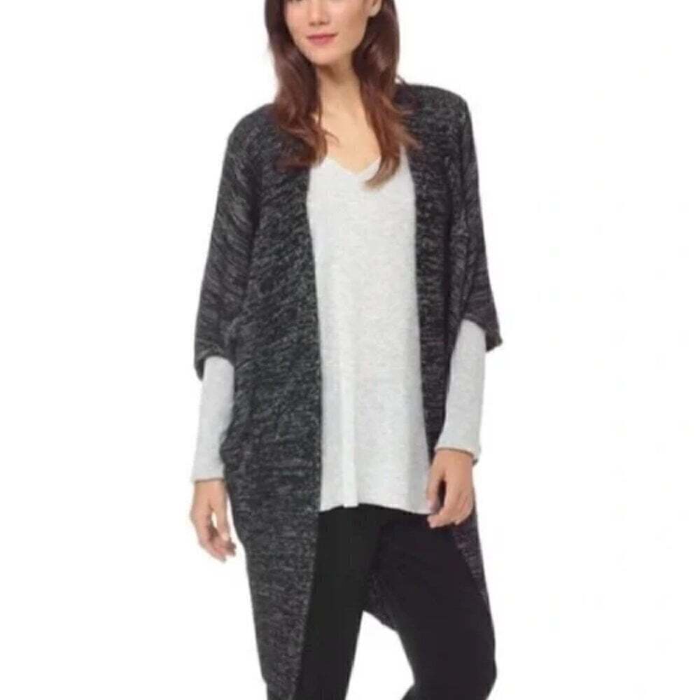 Aritzia Babaton Javier Cardigan Sweater Cocoon Open Front